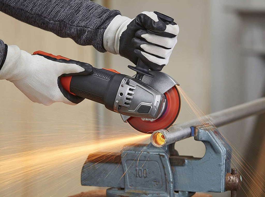 Angle Grinder - 900W - Protection Against Accidental Start - 3.2 kg - Advanced Leveling