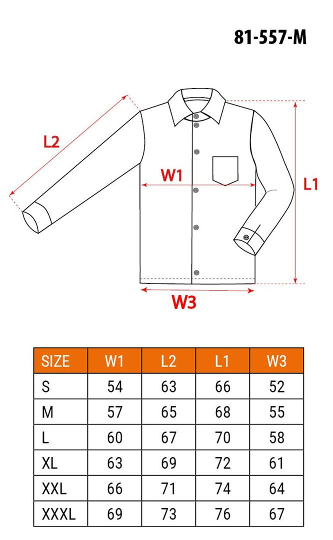 NEO TOOLS Jacket Cotton Size M 1465 g TOP-81-557-M
