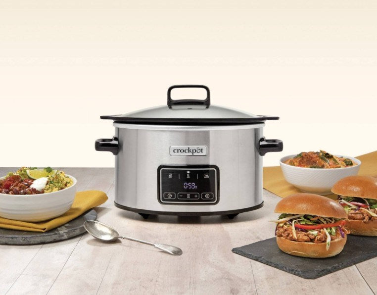 CROCK-POT Slow Cooker CSC111X, 3.5 L Capacity, Digital Control
