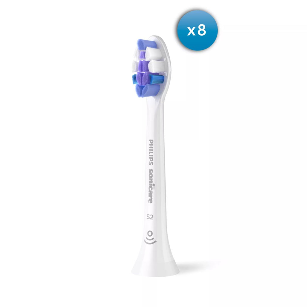 Philips Sonicare Sensitive HX6058/87,8 Pack, Replacement Brush Heads for Women 8-teilig