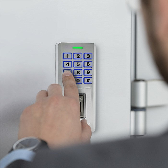 Qoltec OBERON Code Lock with Fingerprint RFID Reader