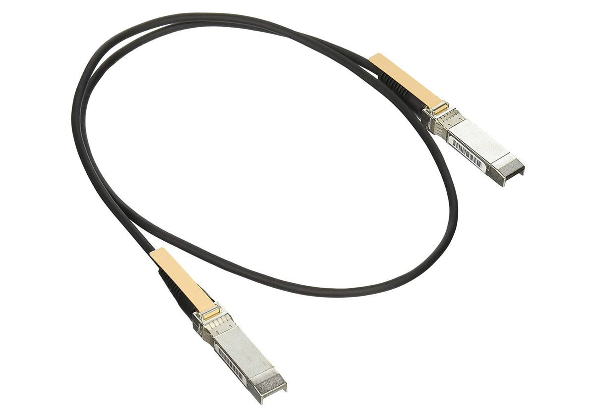 Cisco 10G Direct Attach Twinax SFP+ Cable  Passive  30AWG Cable Assembly  1 M  Beige  5-Year Standard Warranty (SFP-H10GB-CU1M=)