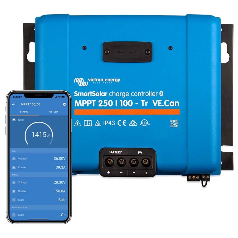 Victron Energy SmartSolar MPPT 250/100 VE.Can 250V Charger