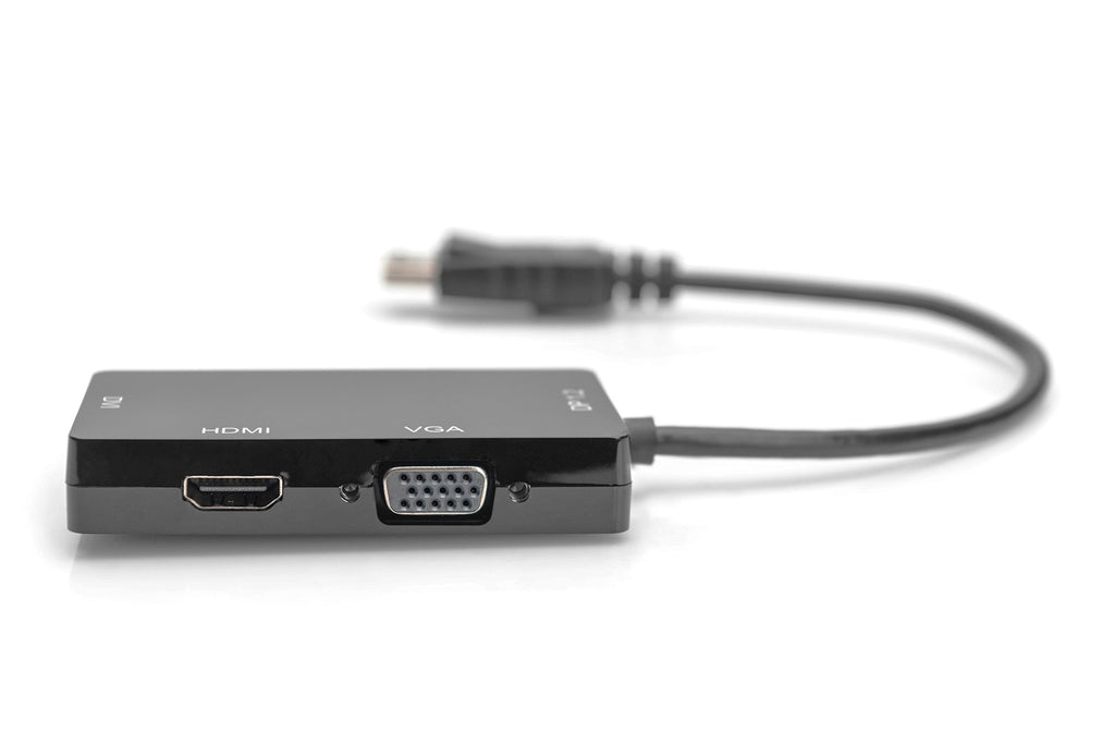 DIGITUS DisplayPort 3in1 Adapter/ Converter | Model AK-340418-002-S