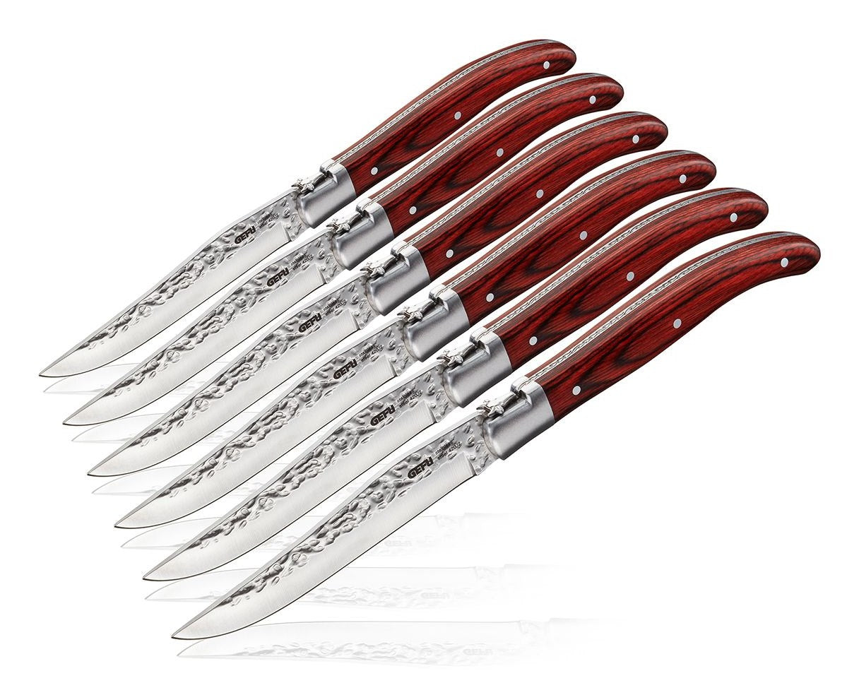 Set of 6 RANCHO steak knives