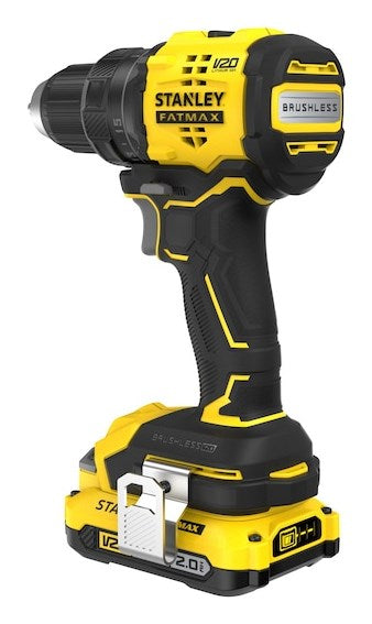 Stanley SFMCD714D2T-QW Power Screwdriver/Impact Driver 1900 RPM Cordless Tools Black, Yellow