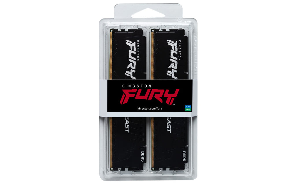Kingston Technology FURY Beast Memory Module 16GB (2 x 8GB) DDR5 5600 MHz (KF556C36BBEK2-16)