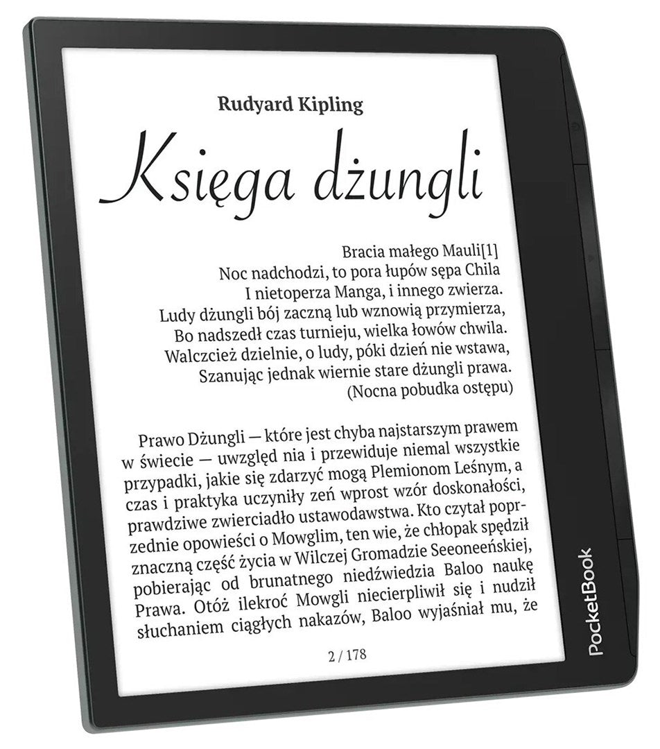 PocketBook Era Lite 710 e-Book Reader - 7" Display, 16 GB Storage - Stone Green