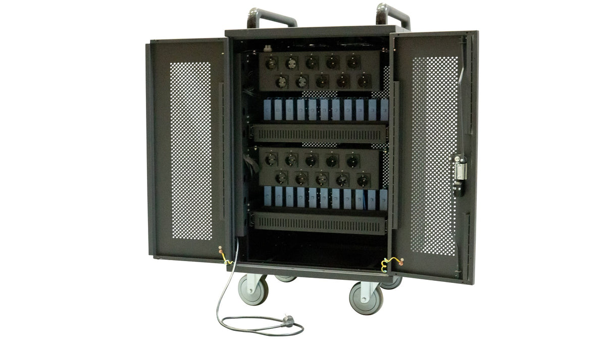 Avtek International Avtek Charging Cart 20 Portable device management cabinet Black