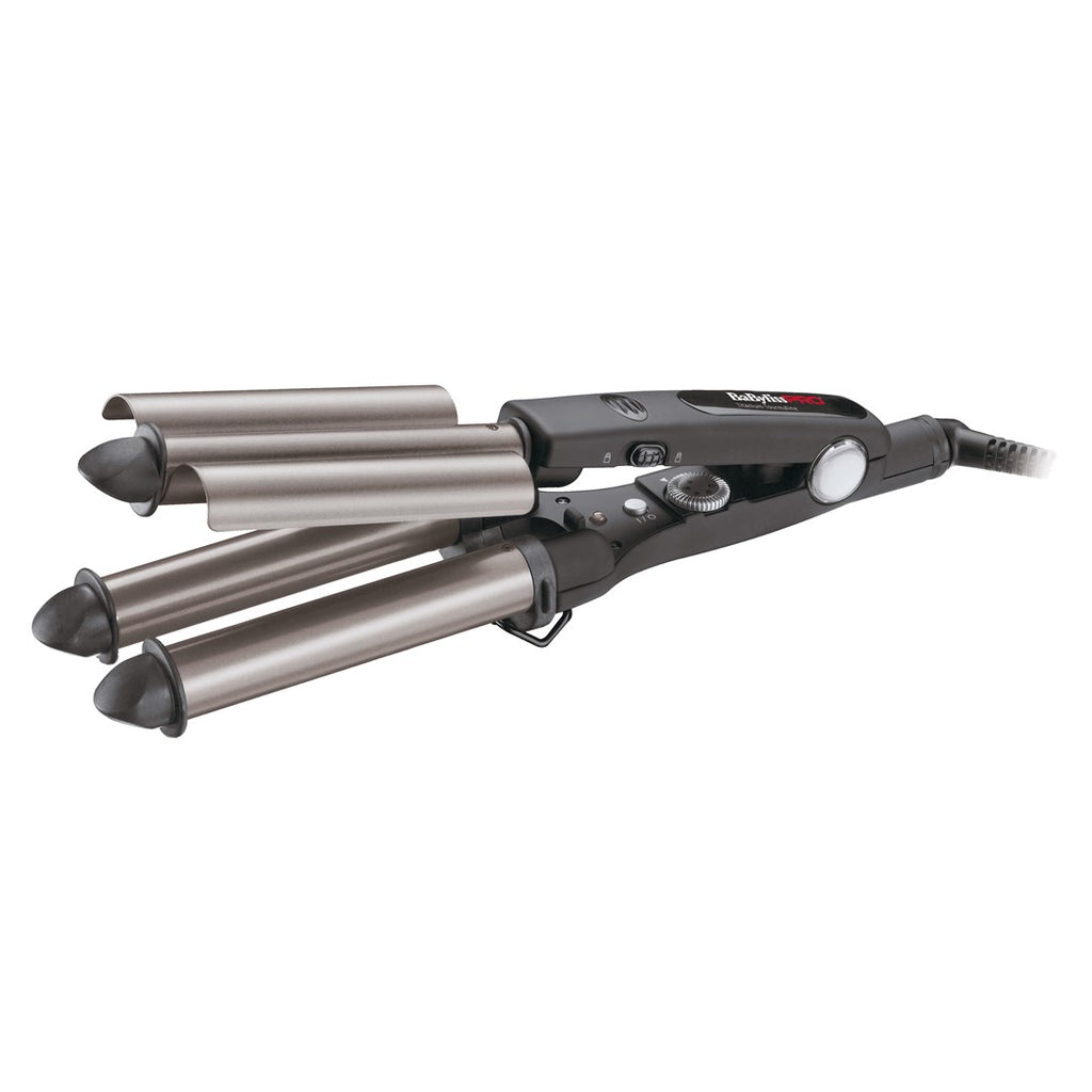 BaByliss TRIPPLE WAVER Curling Iron 125 W Black