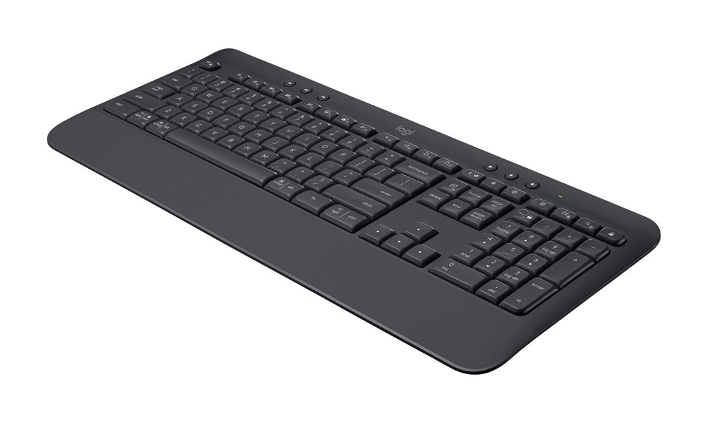 Logitech Signature K650 Wireless Keyboard, Bluetooth 5.1, QWERTY, Graphite