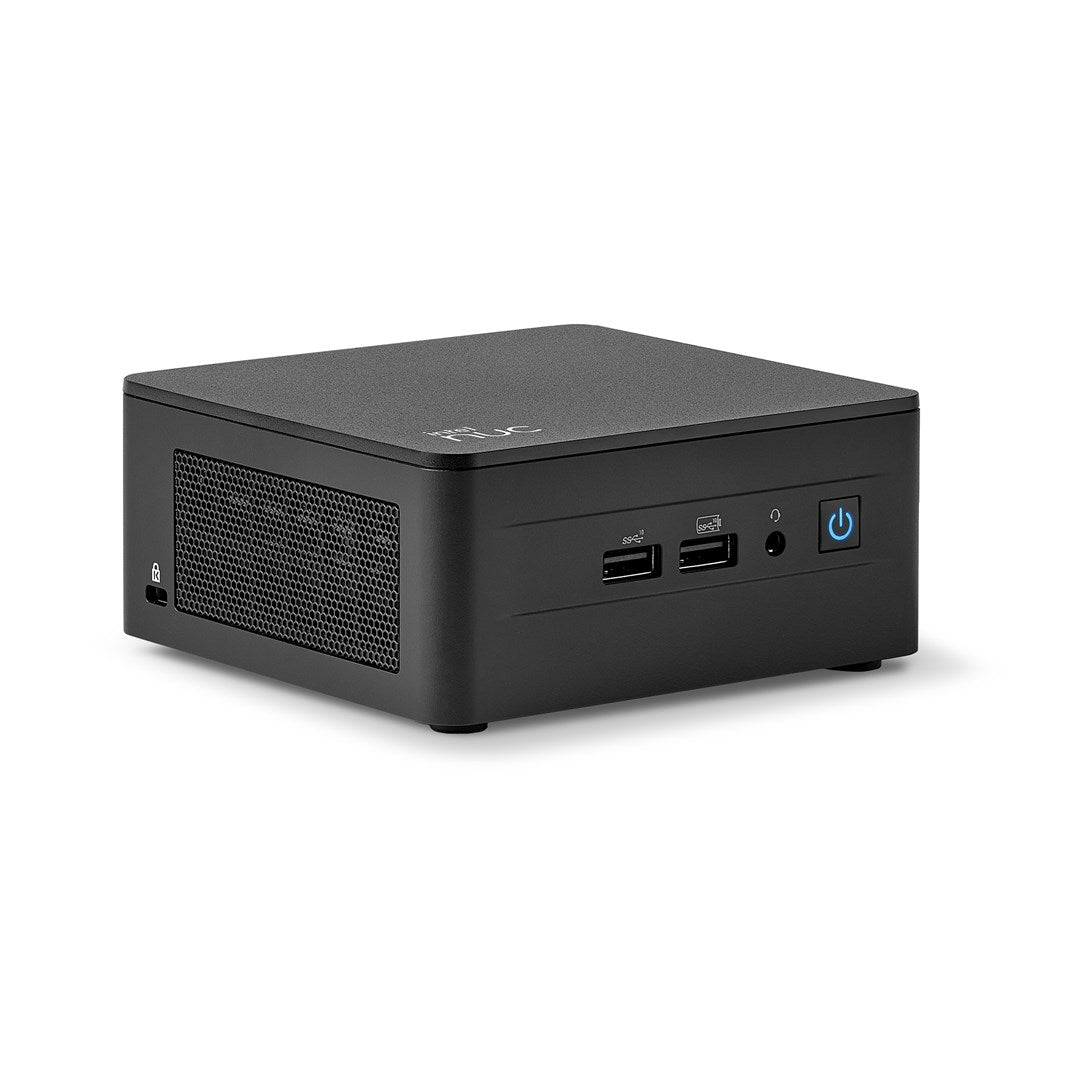 ASUS NUC 13 PRO RNUC13ANHI700002I - Barebone - Mini-PC - 1 x Core i7 1360P - RAM 0GB - Intel Iris Xe Grafikkarte - Bluetooth 5,2, Wi-Fi 6E, 1GbE, 2,5GbE - WLAN: Bluetooth 5,2, 802,11a/b/g/n/ac/ax (Wi-Fi 6E) - Schwarz (90AR00C1-M000K0)