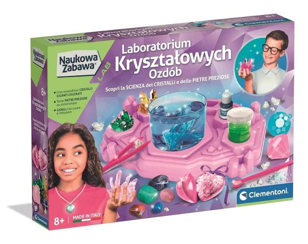 Clementoni Science Fun Crystal Ornaments Laboratory