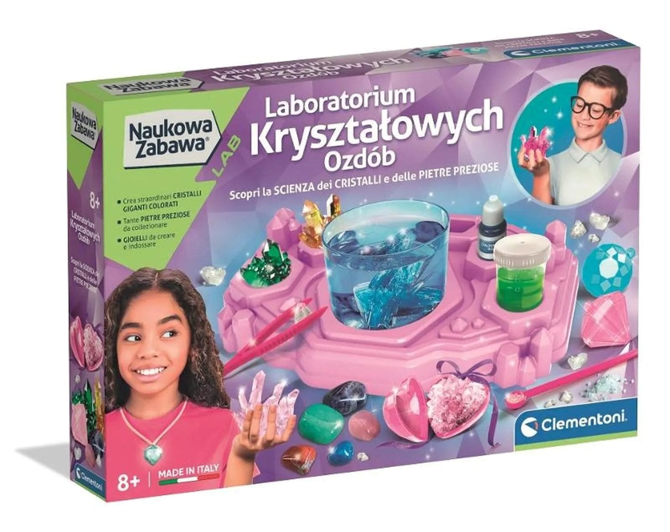 Clementoni Science Fun Crystal Ornaments Laboratory