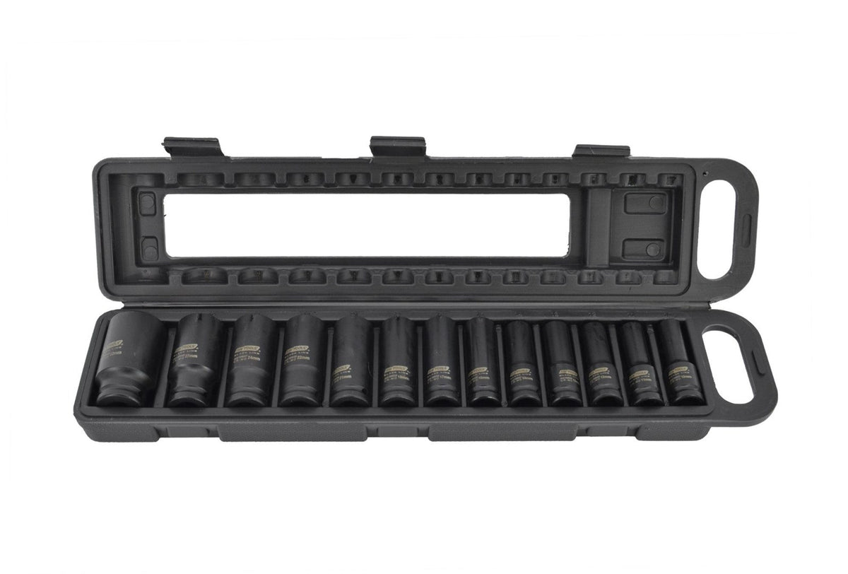 AWTOOLS 13-Piece Socket Set Manual Tools 5600 g AW38690BL