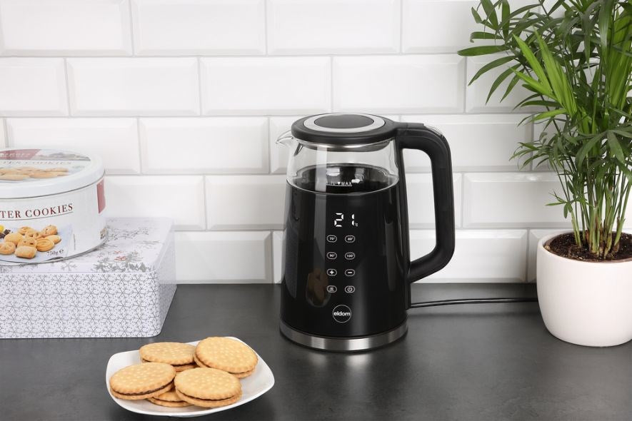 ELDOM Electric Kettle 1.7 L 2200W Glass Plastic C530