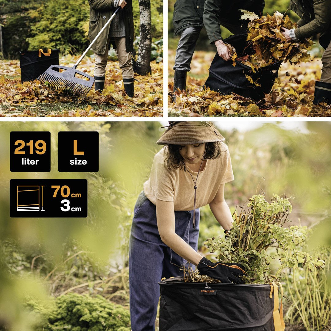 Fiskars Ergo Garden Waste Bag, Large 219 L, 1028373