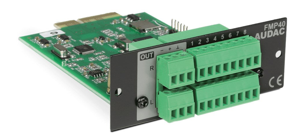 AUDAC FMP40 SourceCon™ Voice File Player Module for XMP44