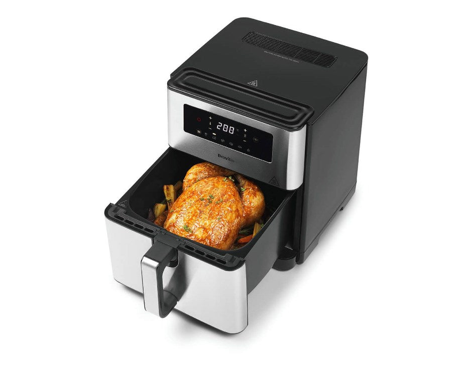 Breville Fat-Free Deep Fat Fryer 9 L 1700W 6 Programs VDF131X