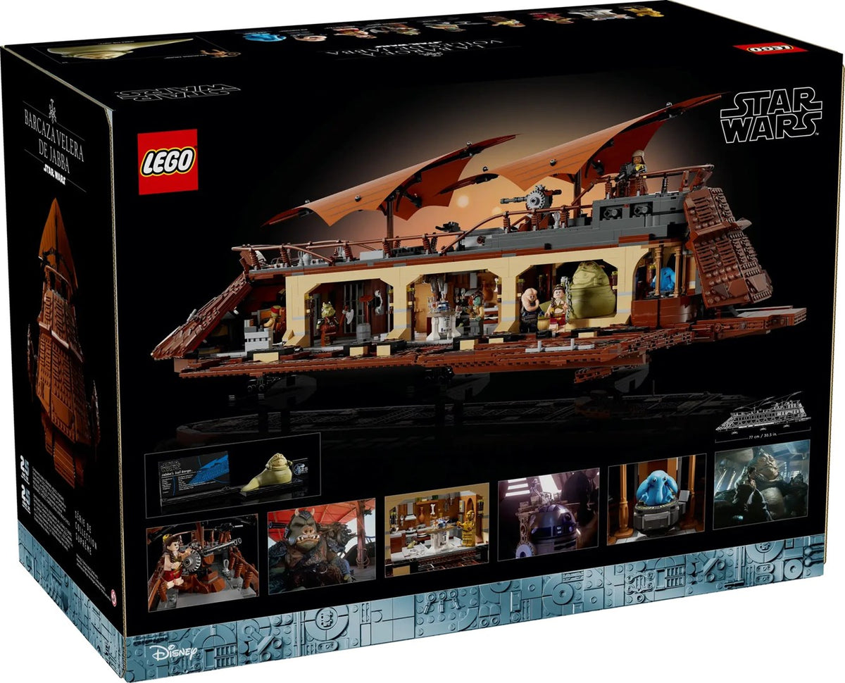LEGO STAR WARS Jabba's Sail Barge UCS Set 75397 - 11 Minifigures