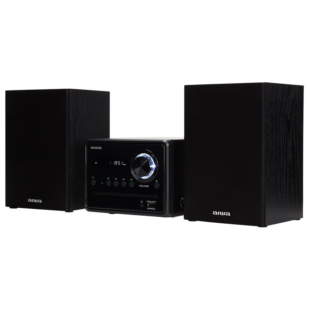 aiwa Home Audio Micro System 20 W RMS Bluetooth MP3 MSBTU-300