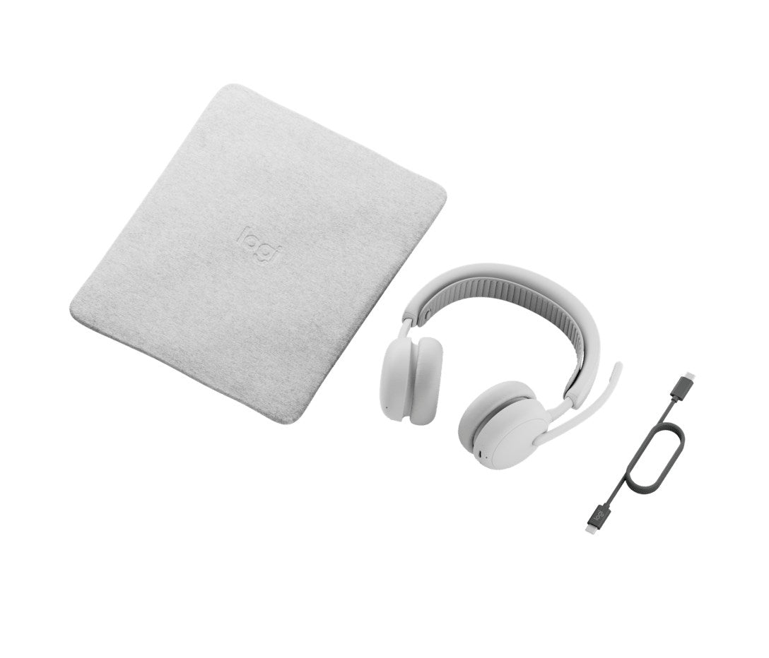 Logitech Zone Wireless 2 ES Headset Wired & Wireless Head-band Calls/Music USB Type-C Bluetooth White