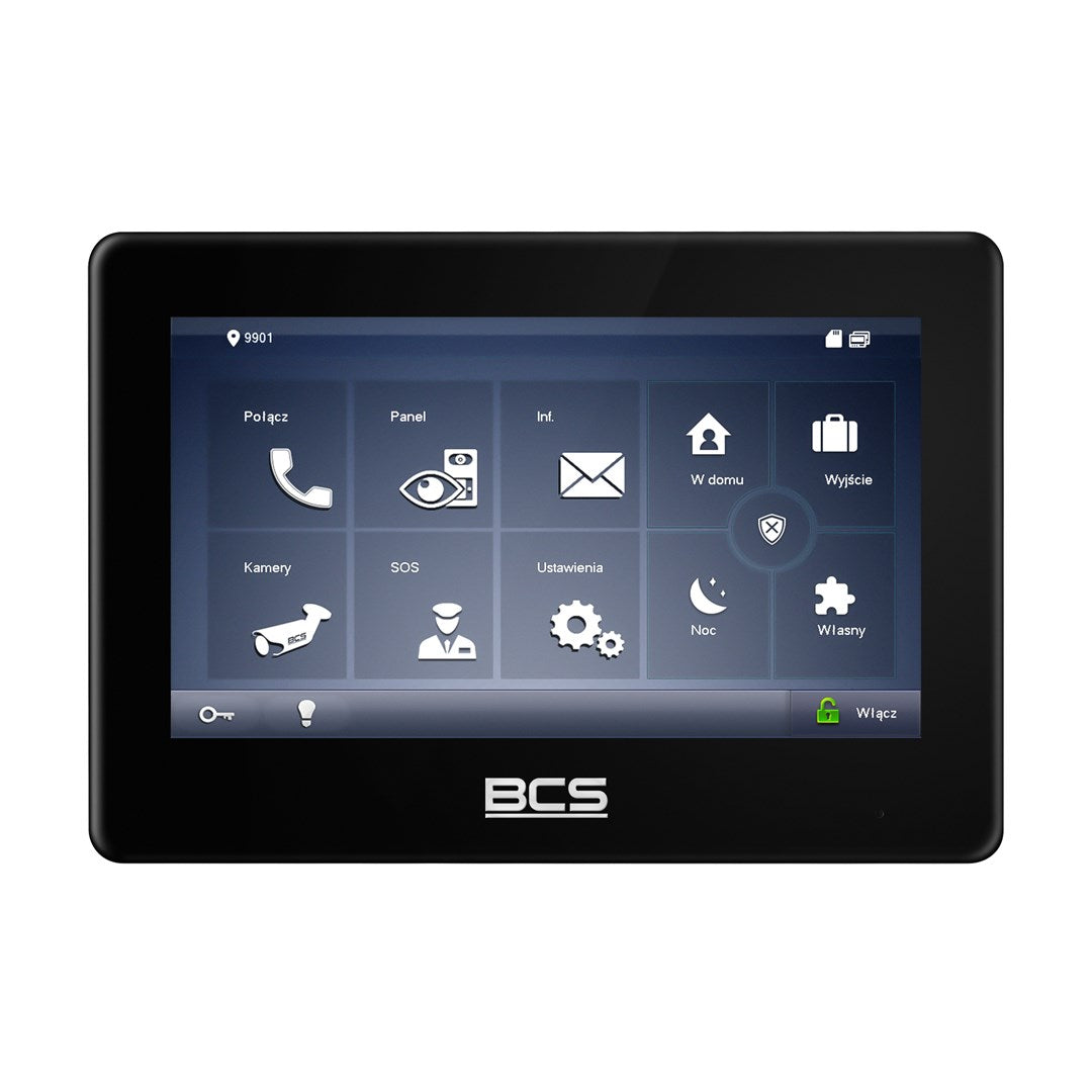 BCS Video Monitor 3075 g 135 mm x 390 mm x 440 mm Intercom System BCS-MON7600B-2