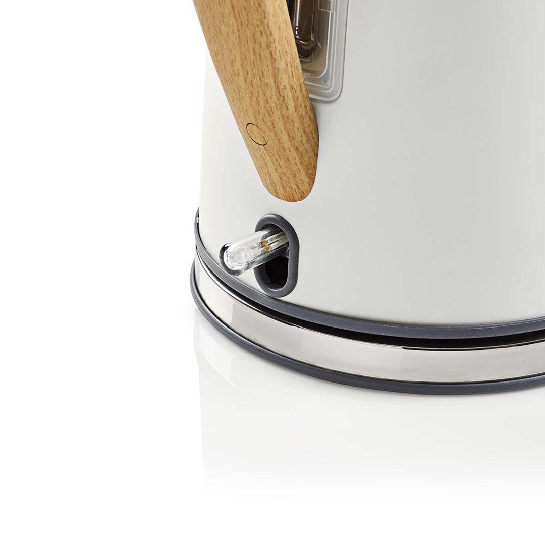 Nedis Electric Kettle 1.7 L 2200W - White - Model KAWK510EWT