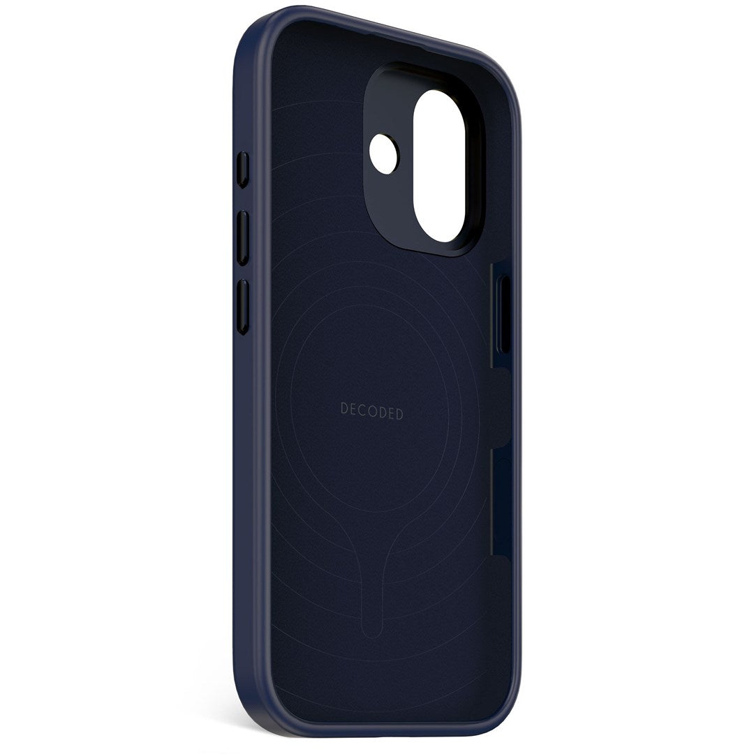 Decoded Silicone Case iPhone 17 True Navy with MagSafe (D25IPO17BCS9TY)