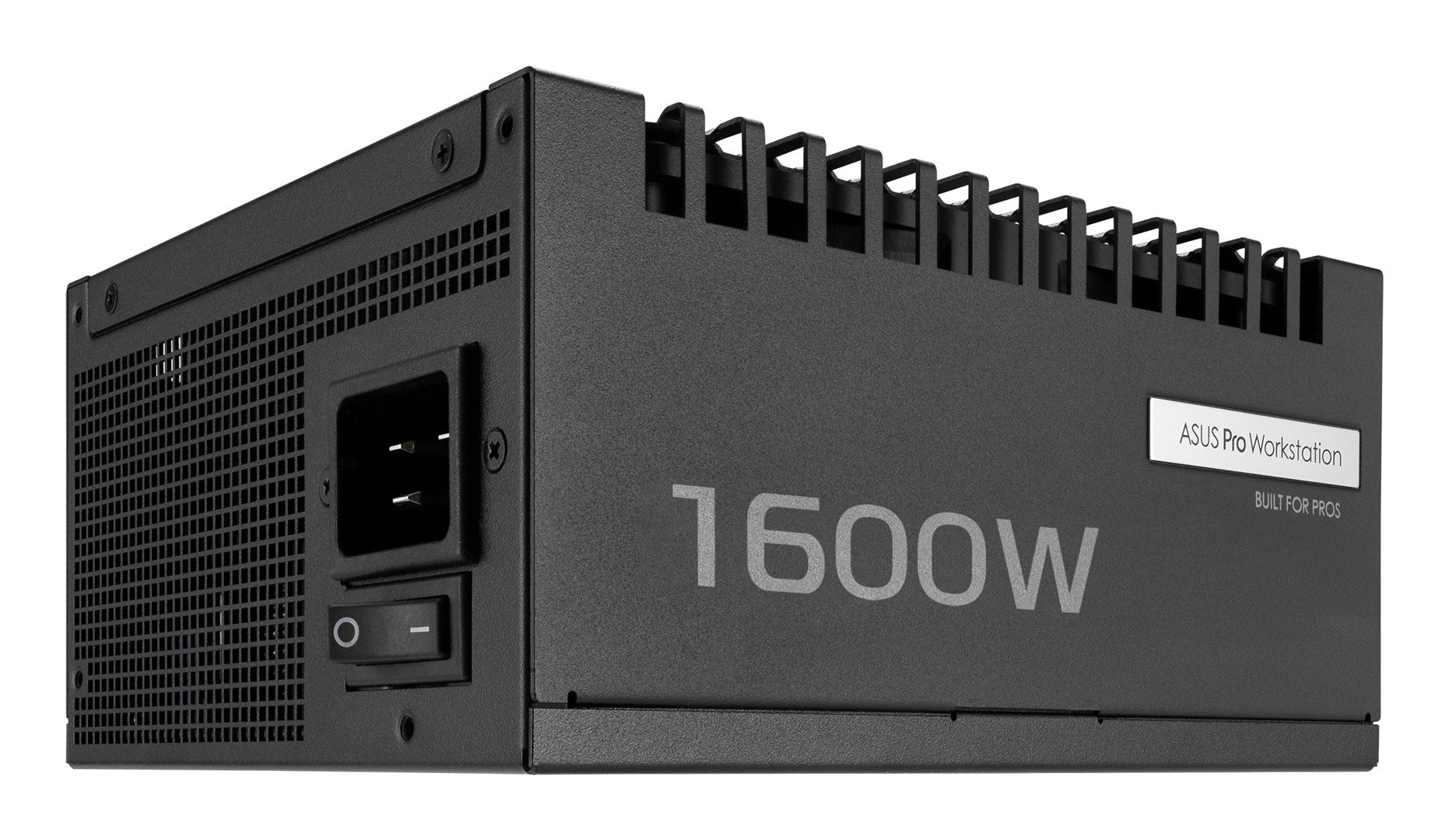 ASUS Pro WS 1600W Platinum Power Supply Unit 20+4 Pin ATX Black
