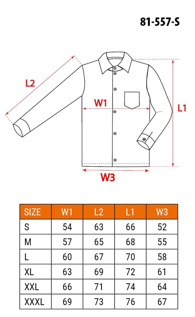 NEO TOOLS Jacket Cotton S 81-557-S
