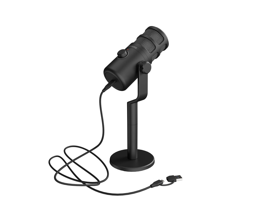 Genesis RADIUM 350D Microphone - Black - USB - Wired - 2.5 m Cable NGM-2168