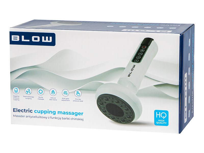 Anti-cellulite massager with Chinese cupping function BLOW CUPPING PRO