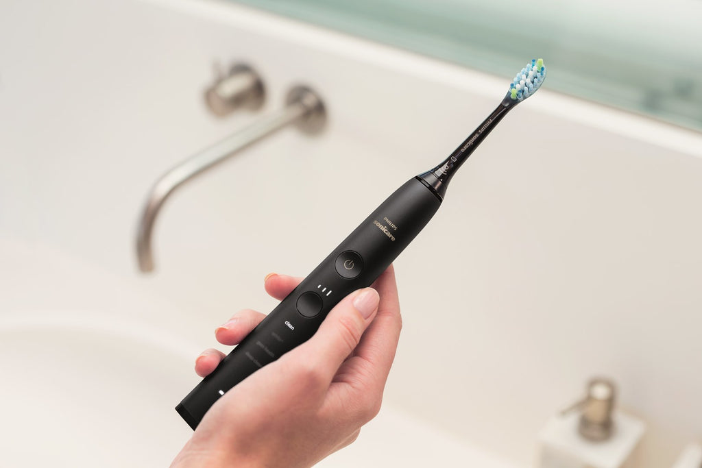 Philips Sonicare HX9911/09 DiamondClean 9000 Black Sonic Toothbrush with 4 Modes (HX9911/09)
