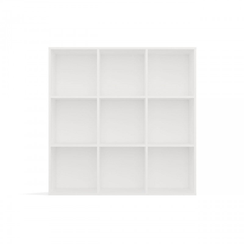 MALAX 3x3 H White Shelving Unit