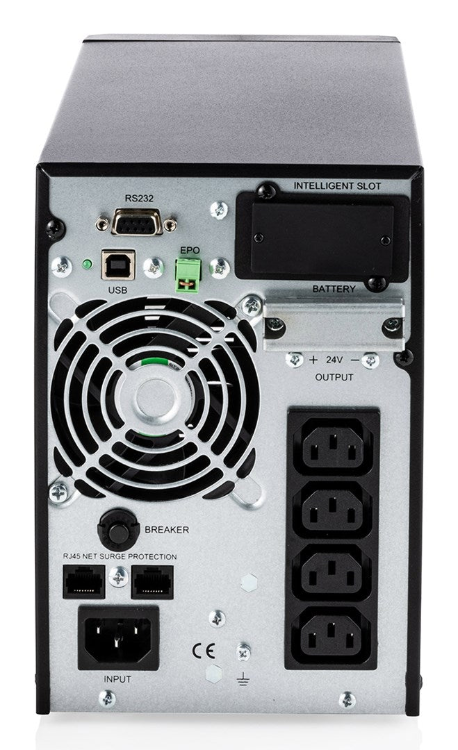 DIGITUS UPS Power Supply 1000 VA 1000 W Double-Conversion 591611