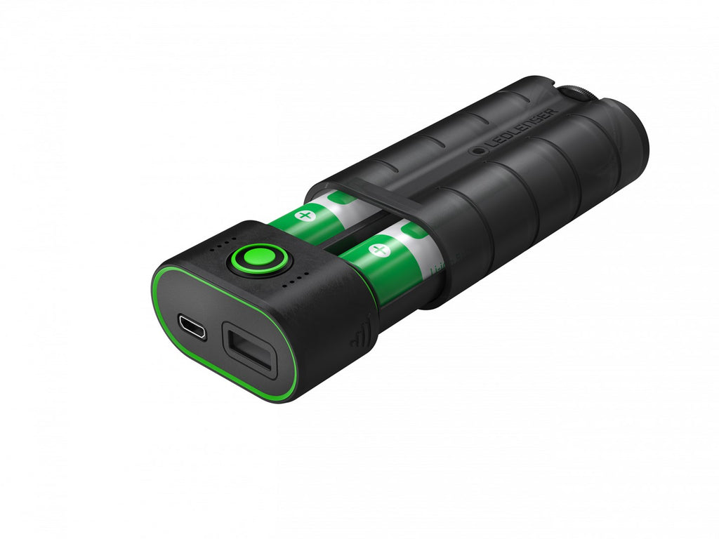 Ledlenser Flex7 6800mAh Power Bank Black Green