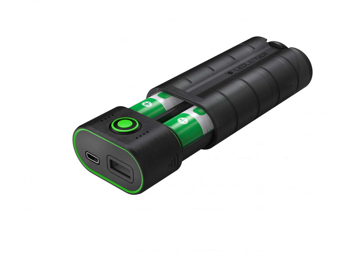 Ledlenser Flex7 6800mAh Power Bank Black Green