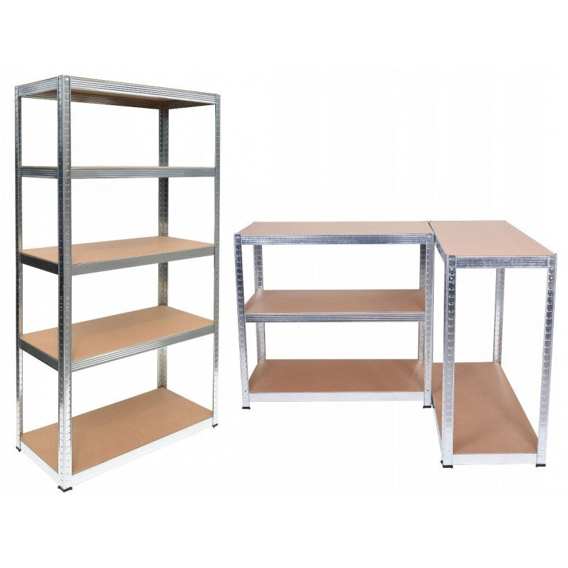 Topeshop REGAŁ G9040 Garden Tool Storage Rack Freestanding Galvanized Steel MDF