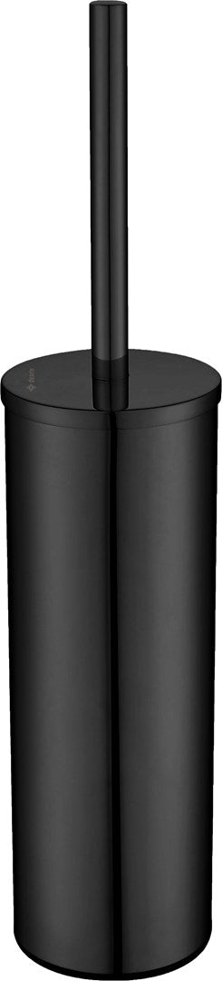 Deante Free-Standing Toilet Brush and Holder - Matte Black