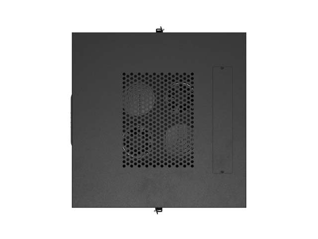 Lanberg Rack Installation Cabinet 24U 600x600 Black Perforated Door V2