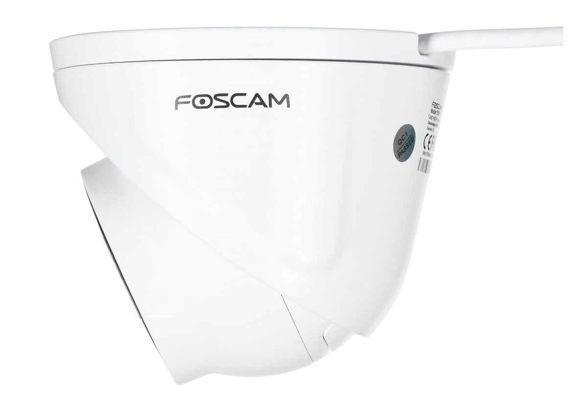 FOSCAM T8EP - 8MP POE IP Camera in White