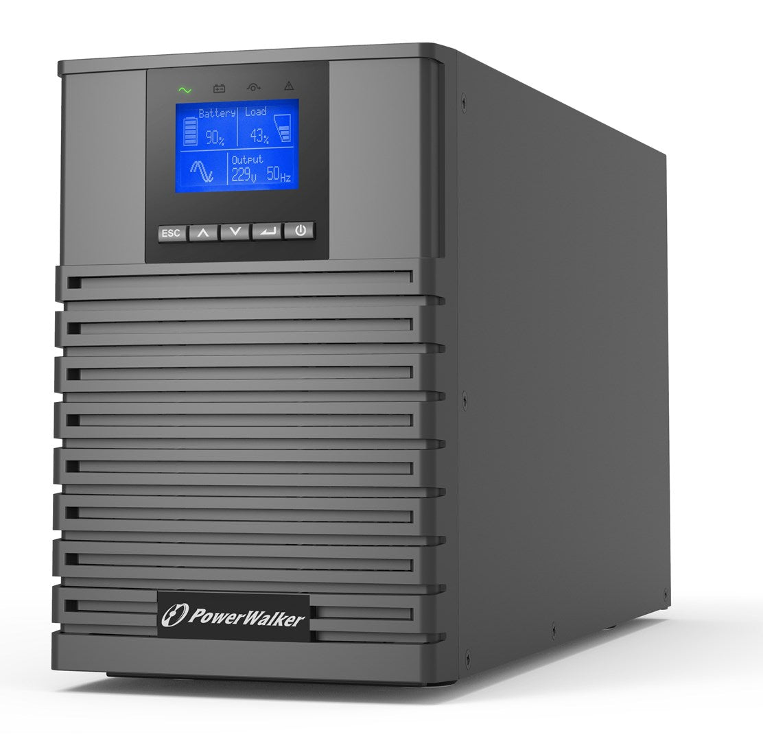 PowerWalker VFI 1000 ICT IoT Online UPS 1 kVA 1000 W 4 AC outlets
