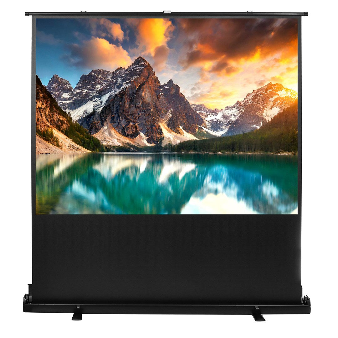 Maclean Portable Projection Screen Compact Floor 66 16:9 MC-210