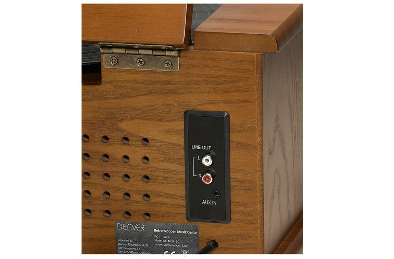 Retro wooden music center Denver MCR-50MK3 with tu