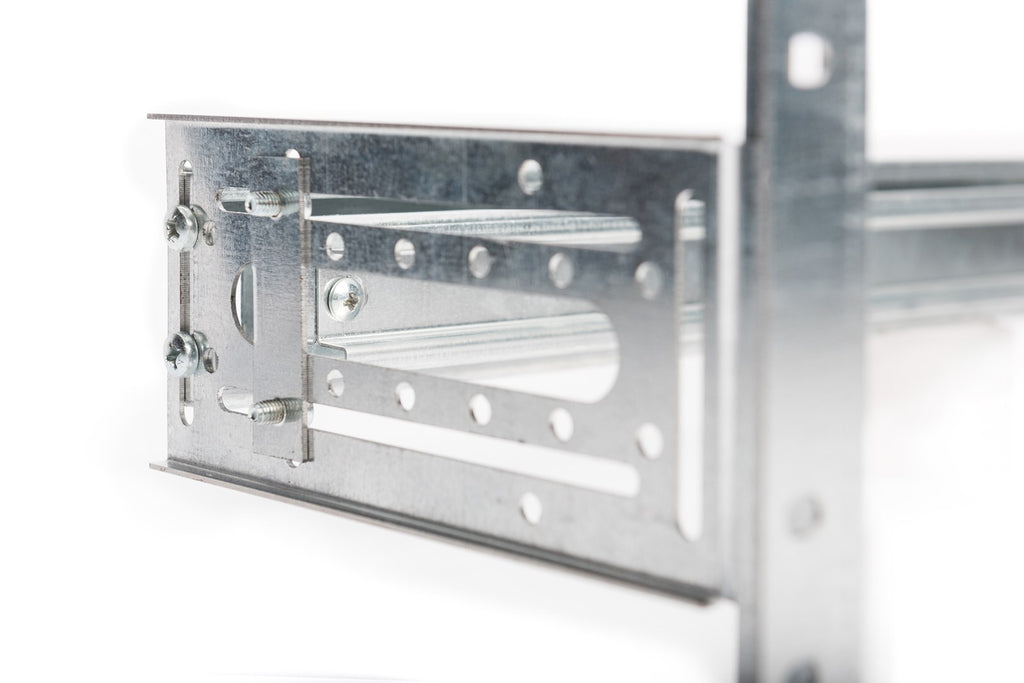 DIGITUS Professional - Rack Rail Adapter - DIN Rail Mountable - 4U - 48.3 cm (19")