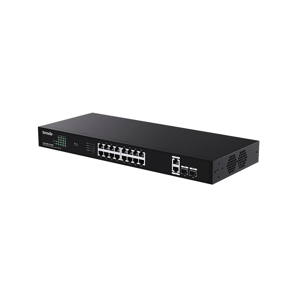 Tenda TEG1120P-16-150W Unmanaged Gigabit Ethernet Switch with PoE