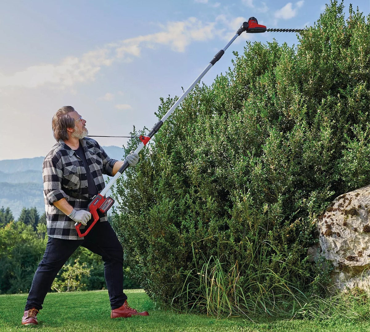 Einhell GC-HH 18/45 Li T solo Cordless Telescopic Hedge Trimmer (3410585)