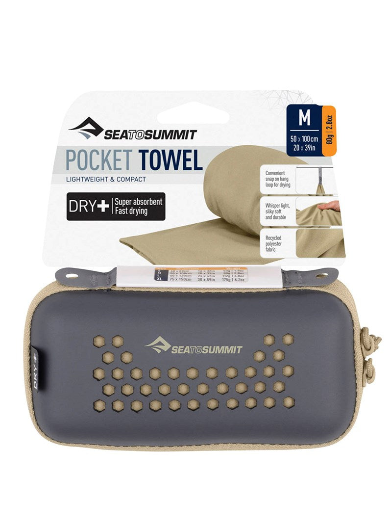 SEA TO SUMMIT Pocket Medium Desert Quick-Dry Towel APOCT/DS