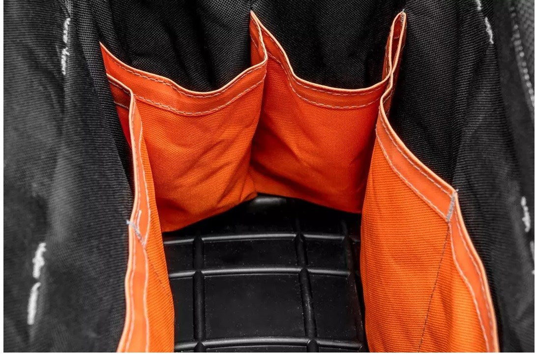 NEO TOOLS Tool Bag - Nylon 600D - Orange/Gray - 84-305